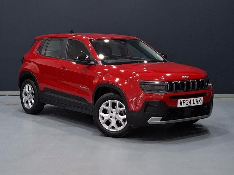 Red Used 2024 Jeep Avenger Altitude SUV | £18,698 (Fair price) - Image 1/4