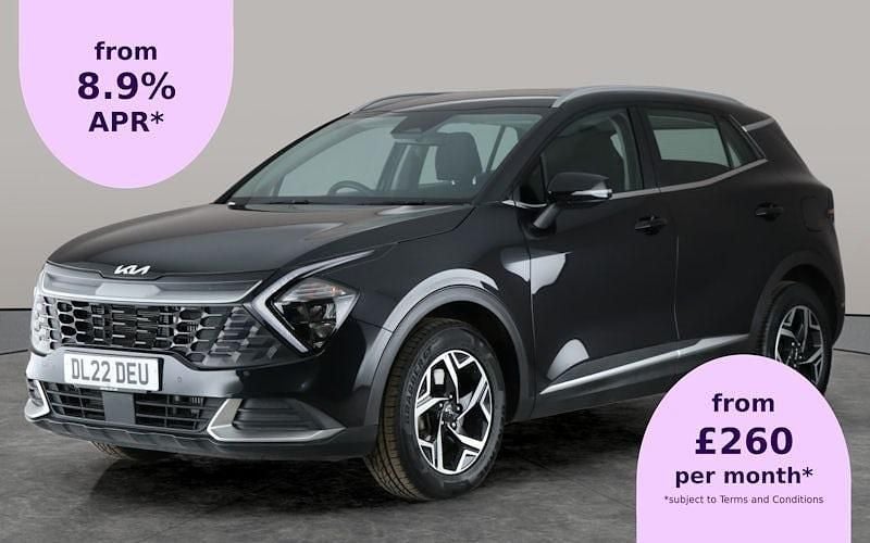 Black Used 2022 Kia Sportage 2 SUV | £18,167 (Fair price) - Image 1/1