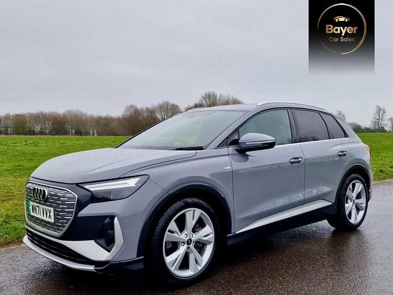 Used Audi Q4 e-tron S-Line 150 kW (204 HP) 2021 Grey SUV