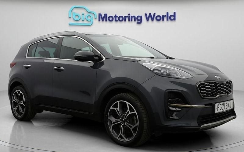 Grey Used 2021 Kia Sportage GT-Line SUV | £15,700 (Fair price) - Image 1/4