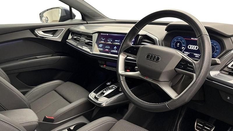 Used Audi Q4 e-tron S-Line 150 kW (204 HP) 2023 Blue SUV