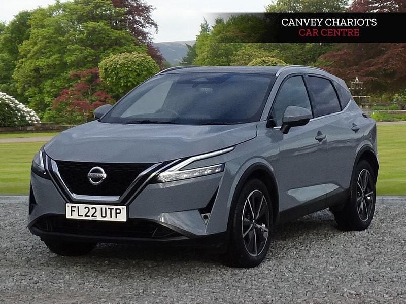 Grey Used 2022 Nissan Qashqai Tekna SUV | £16,000 (Fair price) - Image 1/4