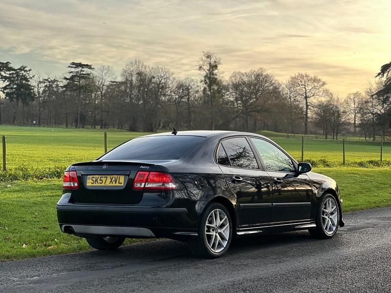 Used Saab 9-3 Aero 207 HP (152 kW) 2007 Black Sedan