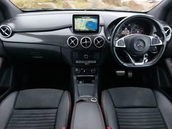Used Mercedes B200 AMG line 136 HP (100 kW) 2016 Blue MPV