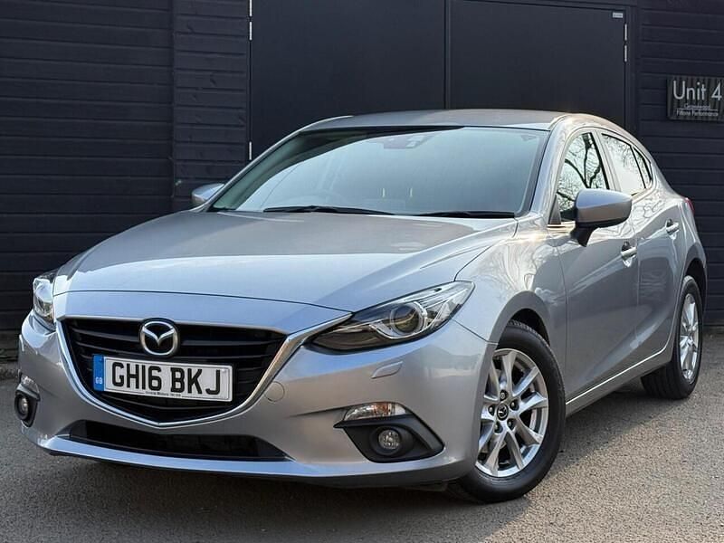 Silver Used 2016 Mazda 3 Hatchback | £10,490 (Fair price) - Image 1/4
