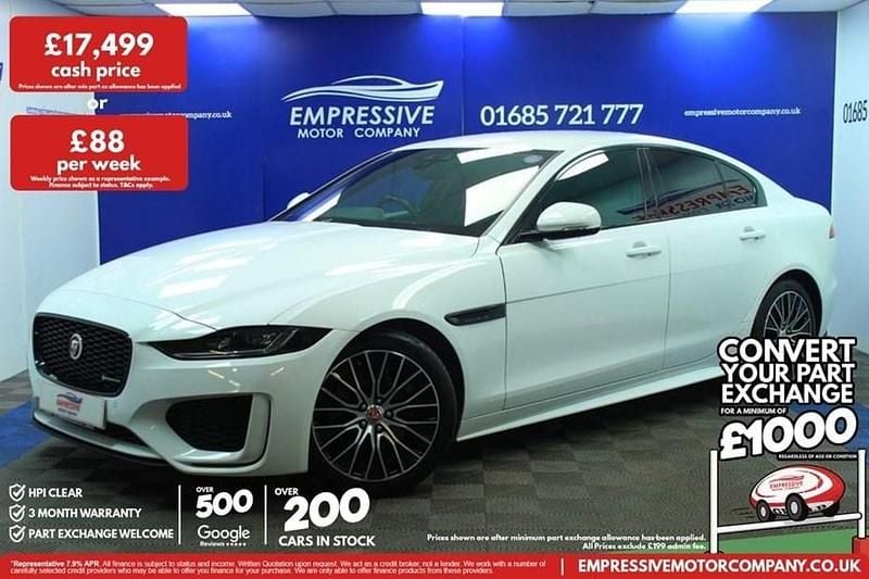 Used Jaguar XE R-Dynamic 180 HP (132 kW) 2020 White Sedan