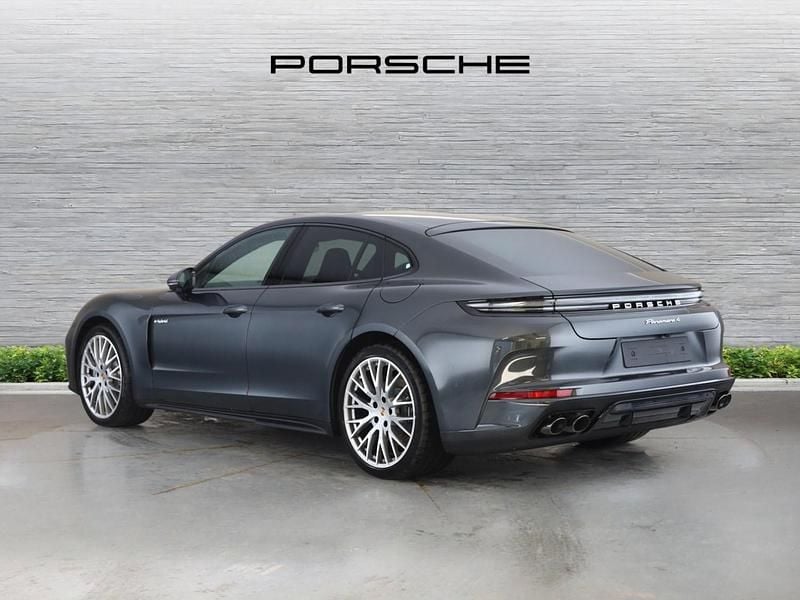 New Porsche Panamera 2025 Volcano grey metallic Hatchback