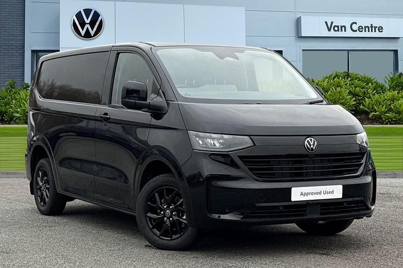 Black New 2025 VW Transporter Pro Van | £29,991 (Expensive) - Image 1/4