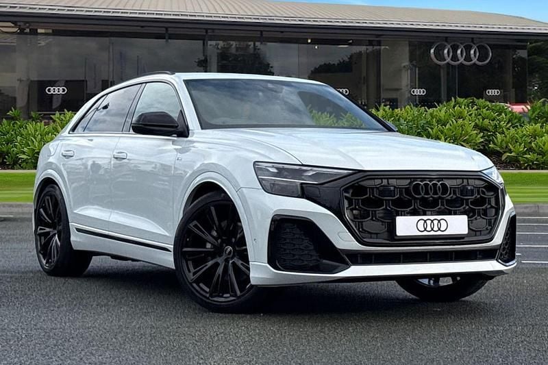 White New 2025 Audi Q8 Black Edition SUV | £65,550 - Image 1/4