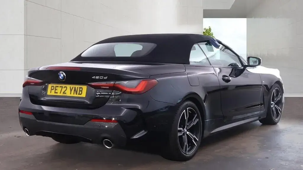 Used BMW 420 M Sport 2022 Black Cabriolet