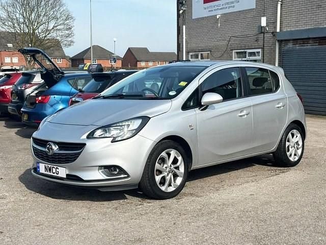Used Vauxhall Corsa drive 90 HP (66 kW) 2015 Silver Hatchback