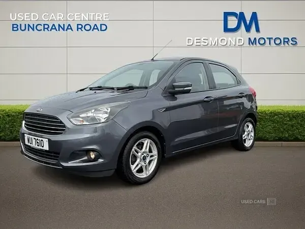 Used Ford Ka Plus Zetec 70 HP (51 kW) 2018 Grey Hatchback