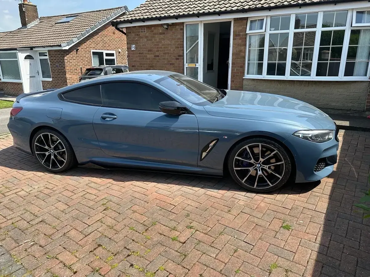 Used BMW 840 2018 Blue Coupe