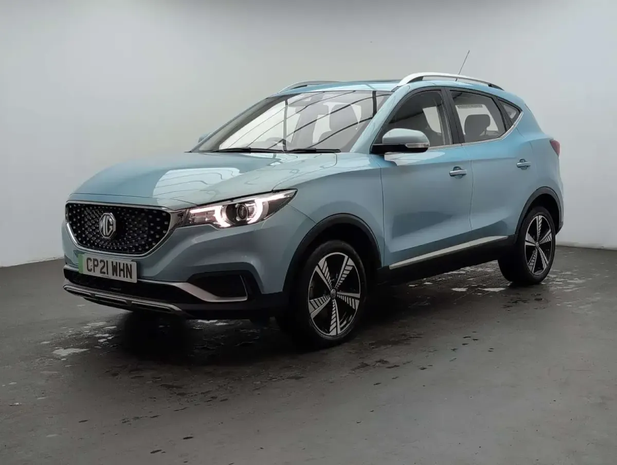 Used MG ZS Exclusive 105 kW (143 HP) 2021 Blue SUV