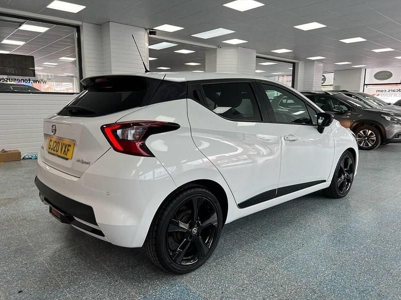 Used Nissan Micra S 100 HP (73 kW) 2020 White Hatchback