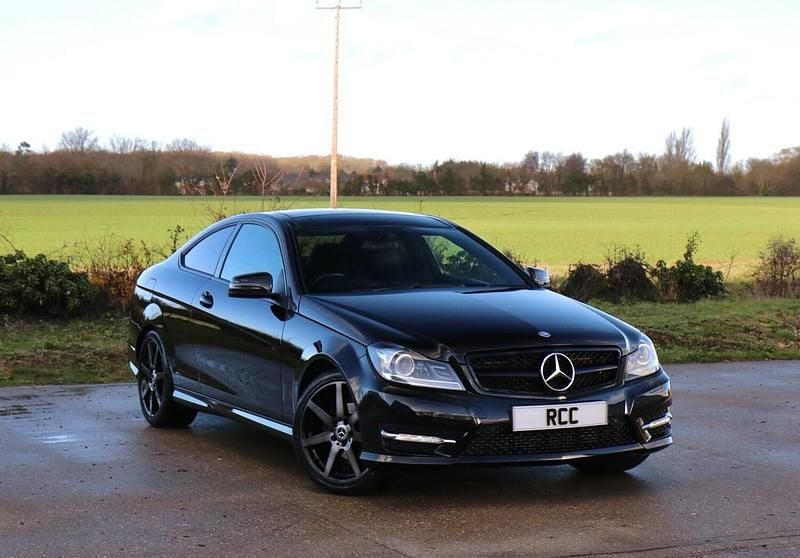 Black Used 2014 Mercedes C180 Sport Edition Coupe | £7,989 (Fair price) - Image 1/4
