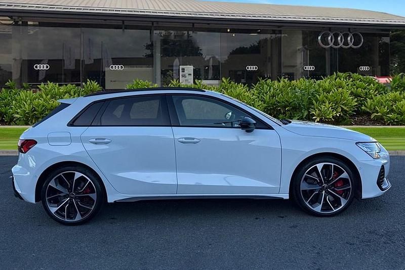 Used Audi S3 Sportback Black Edition 333 HP (244 kW) 2025 White Hatchback