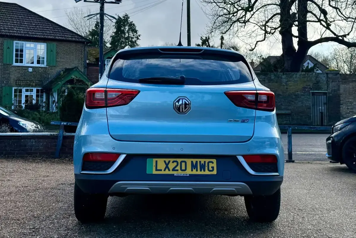 Used MG ZS Exclusive 105 kW (143 HP) 2020 Blue SUV