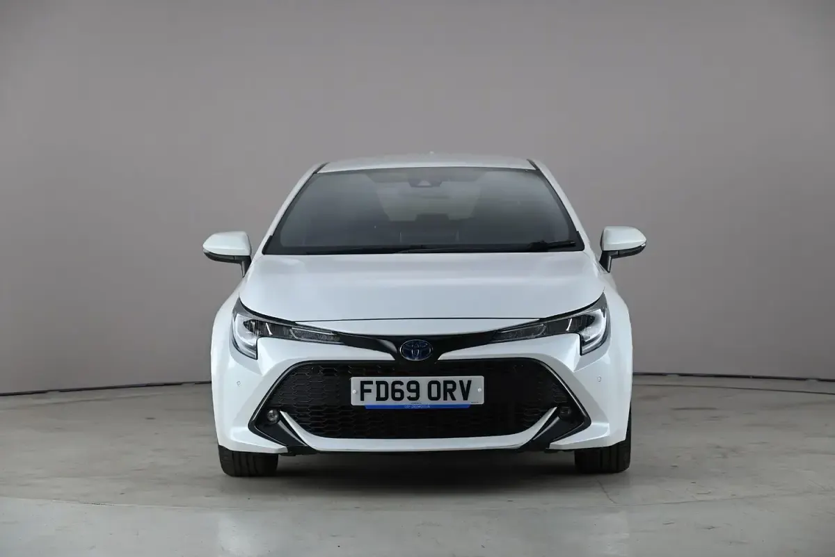 Used Toyota Corolla Design 2020 White Hatchback