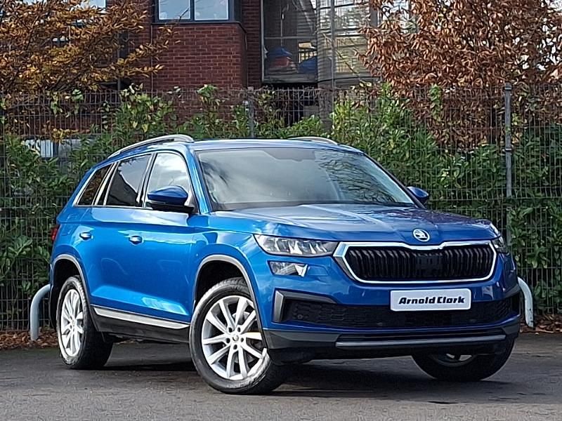 Blue Used 2021 Skoda Kodiaq SE SUV | £24,498 (A bit pricey) - Image 1/4