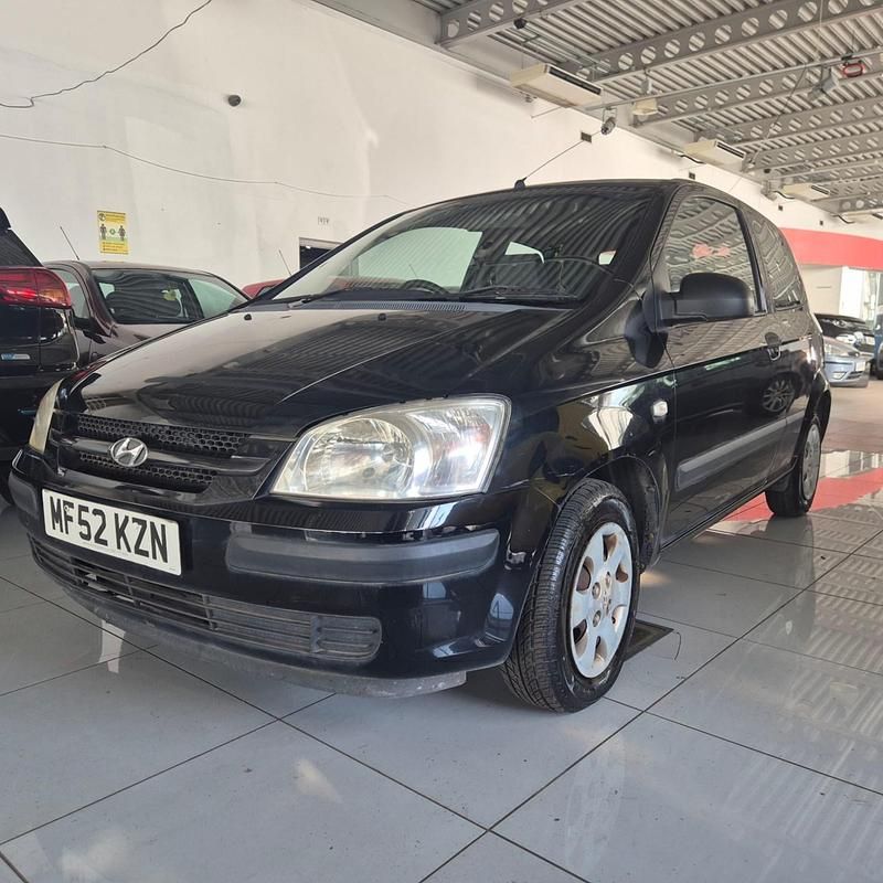 Black Used 2003 Hyundai Getz Hatchback | £899 (Fair price) - Image 1/4