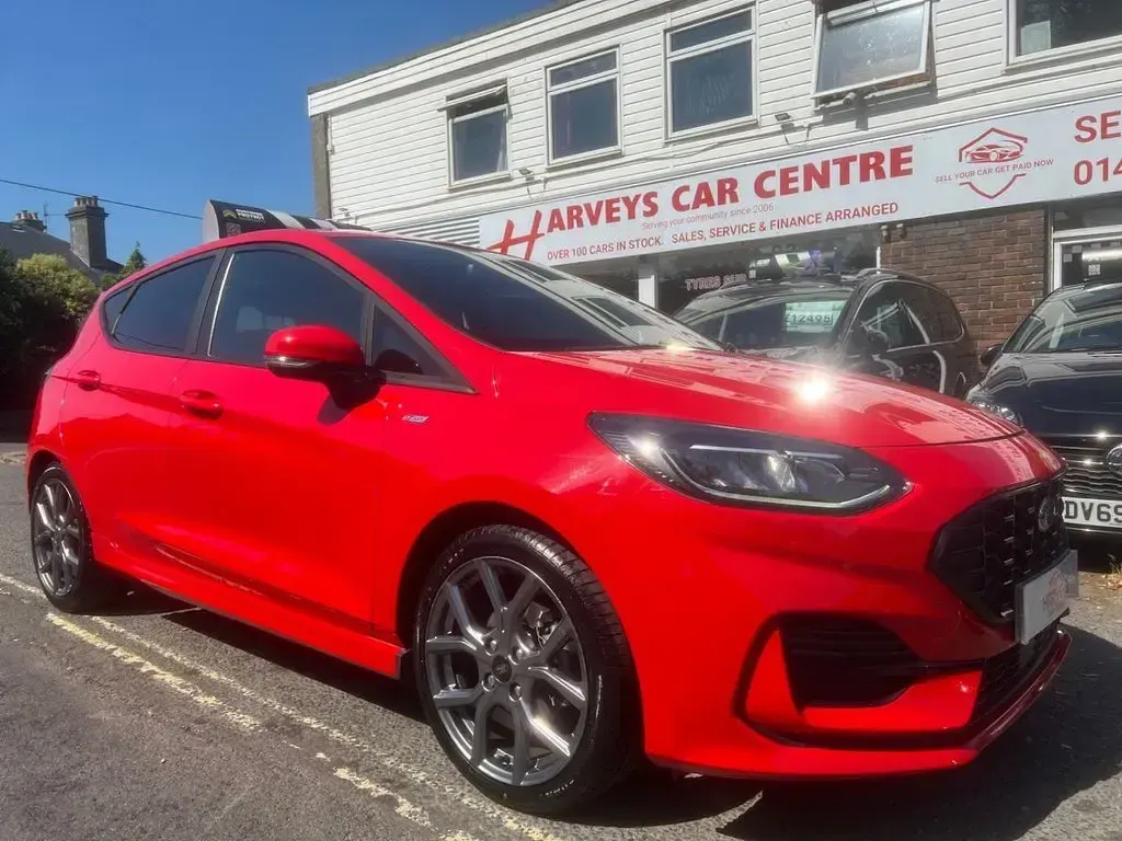 Used Ford Fiesta ST-Line 125 HP (91 kW) 2024 Red Hatchback