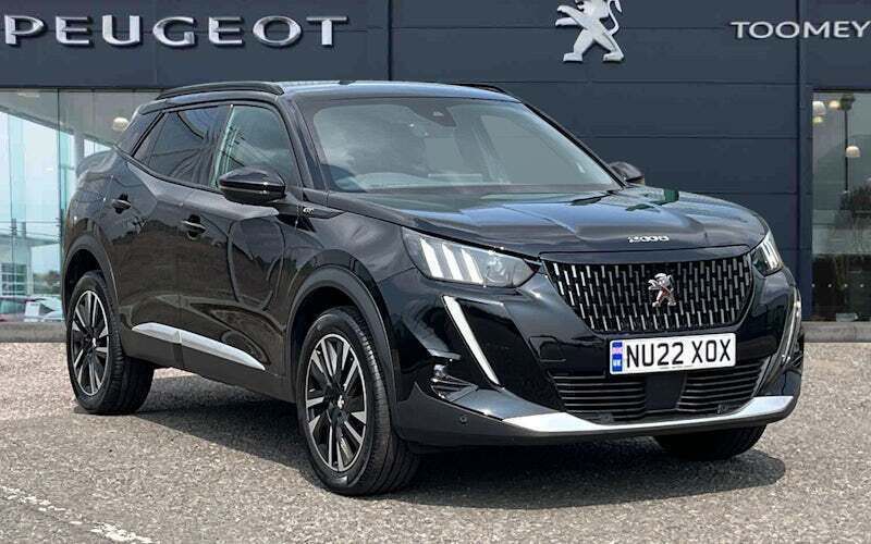 Black Used 2022 Peugeot 2008 Premium SUV | £19,495 (Fair price) - Image 1/4