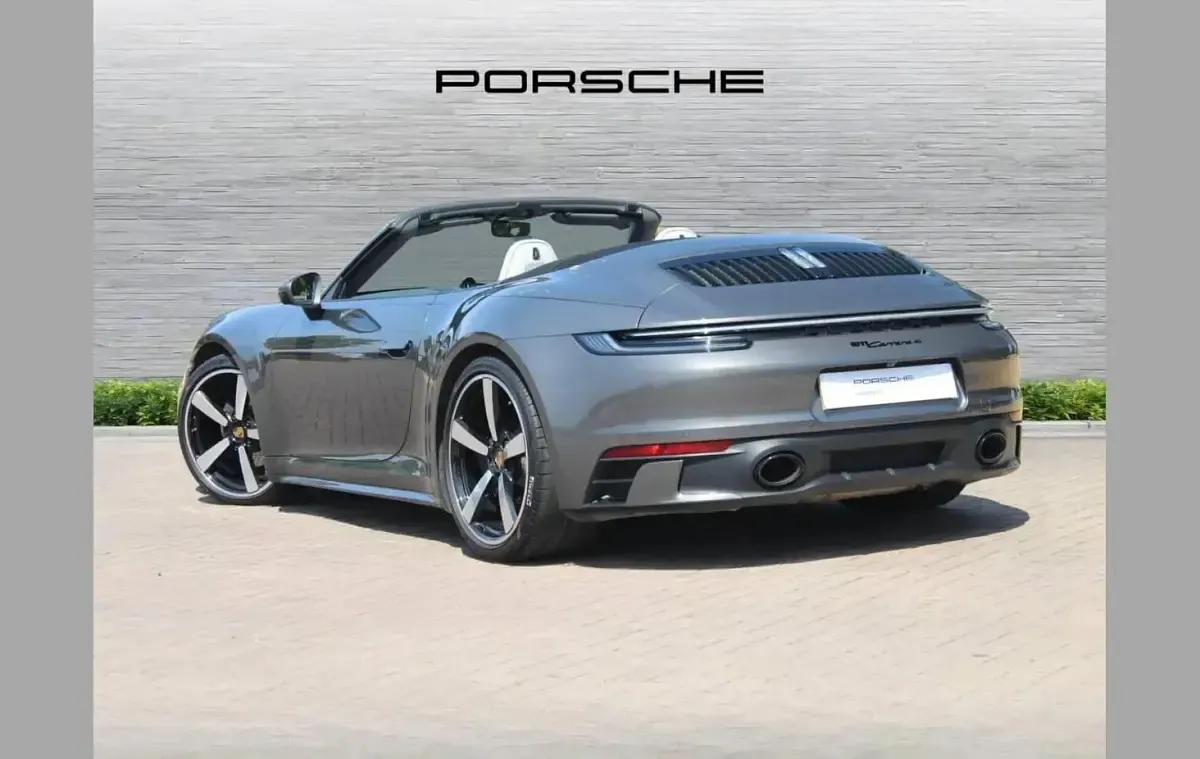 Used Porsche 992 379 HP (278 kW) 2024 Grey Cabriolet