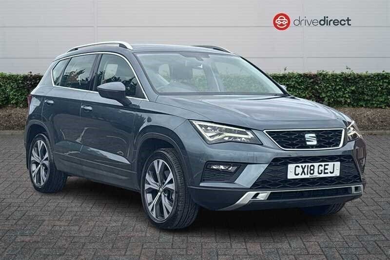 Grey Used 2018 Seat Ateca Ecomotive SUV | £10,750 (Fair price) - Image 1/4