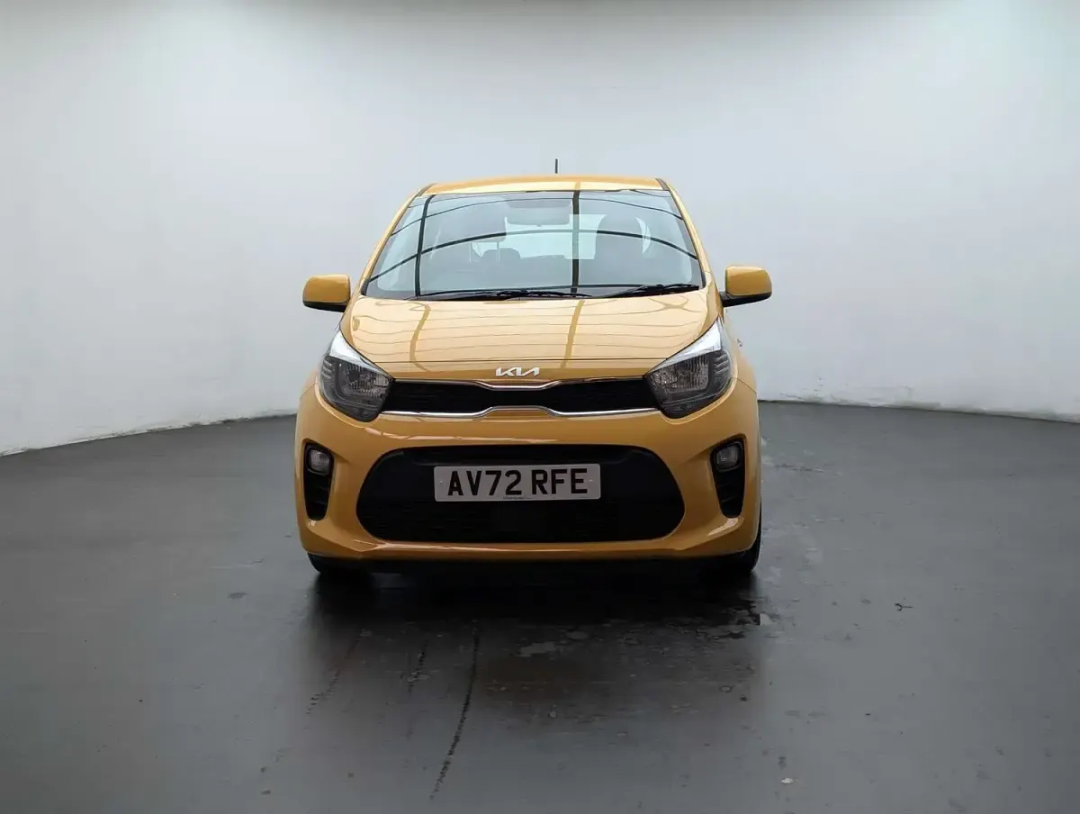 Used Kia Picanto 66 HP (48 kW) 2022 Yellow Hatchback