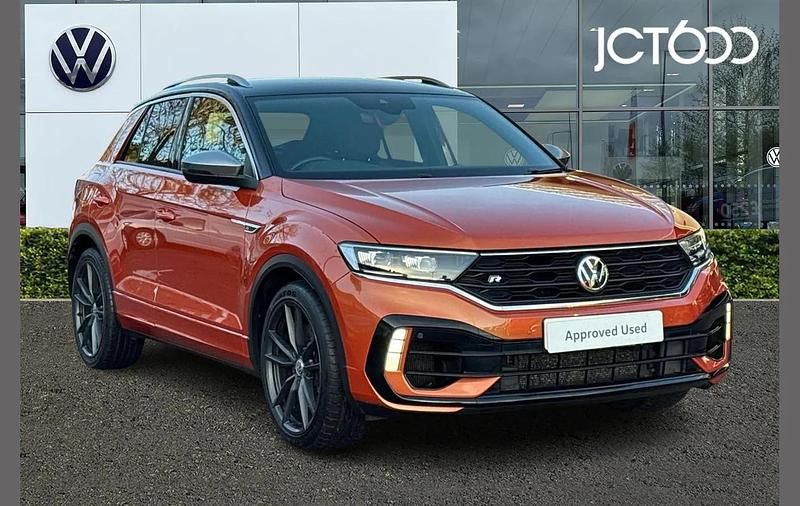 Used VW T-Roc R 300 HP (220 kW) 2020 Orange SUV