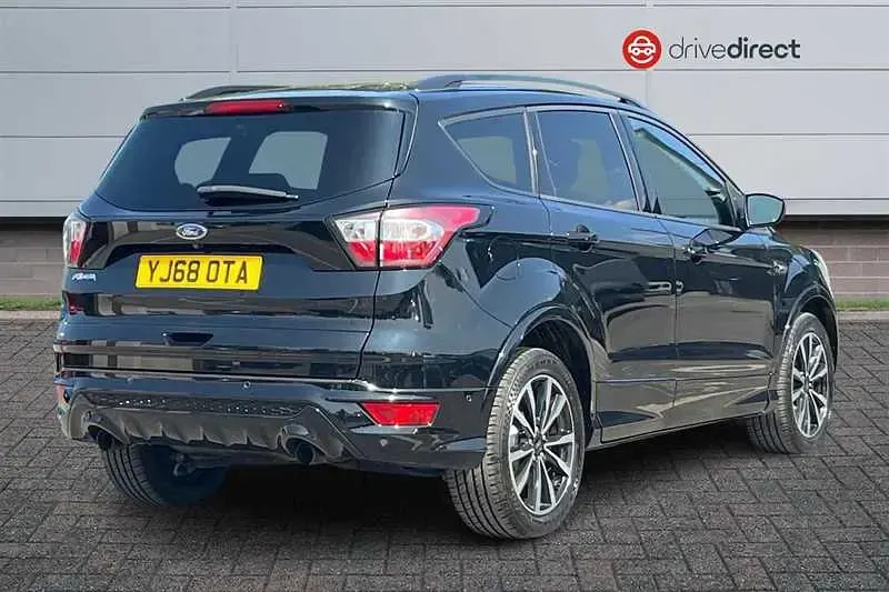 Used Ford Kuga ST-Line 120 HP (88 kW) 2018 Black SUV