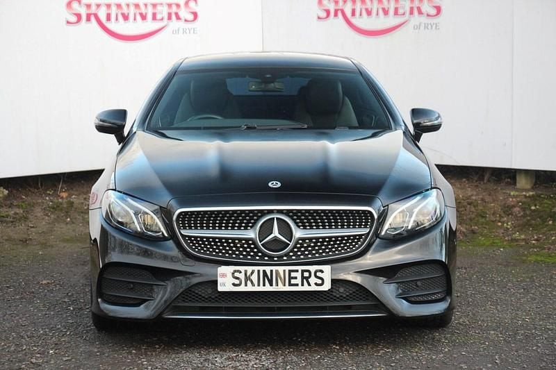 Used Mercedes E220 AMG line 194 HP (142 kW) 2017 Black Coupe