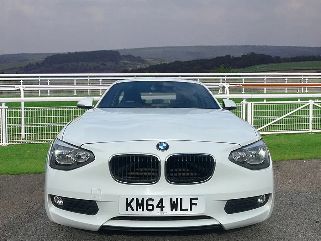 Usado BMW 120 Sport Line 2014 Blanco Utilitario