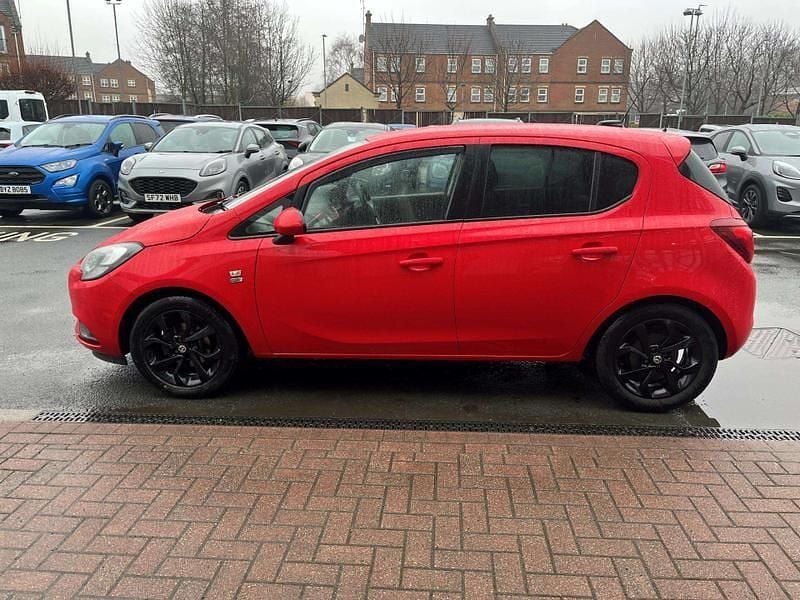 Used Vauxhall Corsa 90 HP (66 kW) 2019 Red Hatchback