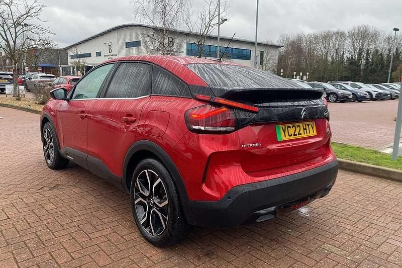 Used Citroën e-C4 Shine 100 kW (136 HP) 2022 Red Hatchback