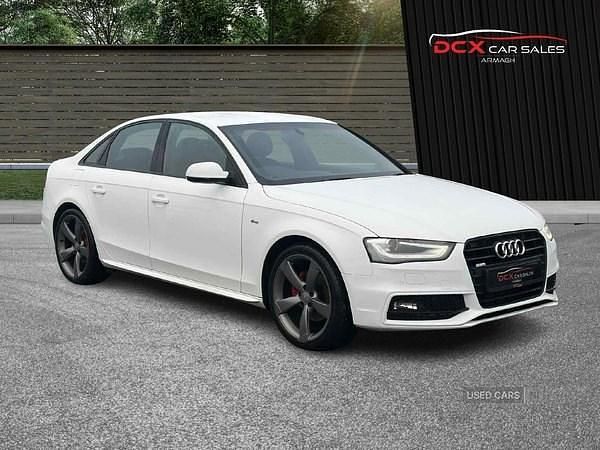 White Used 2013 Audi A4 Black Edition Sedan | £7,500 (A bit pricey) - Image 1/4