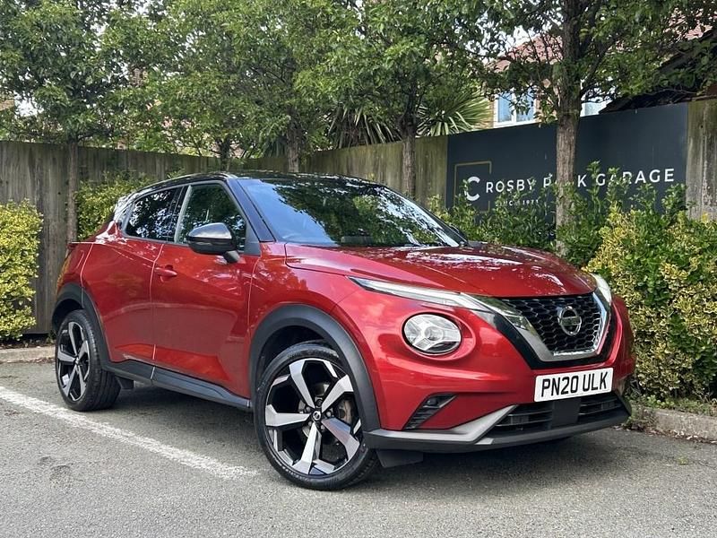 Red Used 2020 Nissan Juke Tekna SUV | £13,000 (Fair price) - Image 1/4