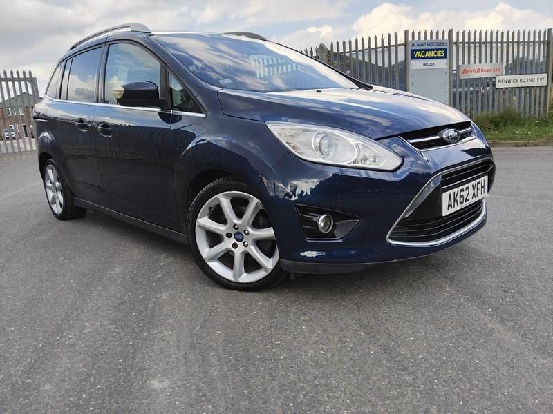 Blue Used 2012 Ford Grand C-Max Titanium X MPV | £4,195 (Fair price) - Image 1/4