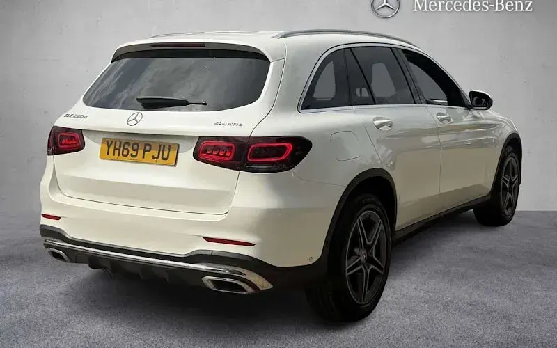 Used Mercedes GLC220 AMG line 194 HP (142 kW) 2019 White SUV