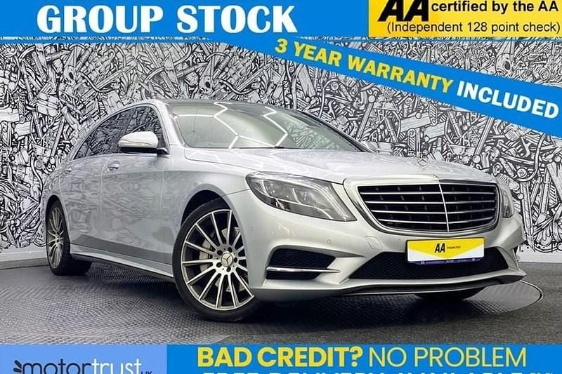 Used Mercedes S350 AMG line 2017 Silver Sedan