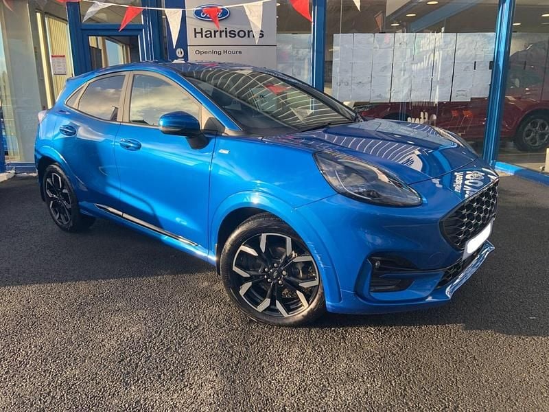 Used Ford Puma ST-Line X 125 HP (91 kW) 2024 Blue Hatchback