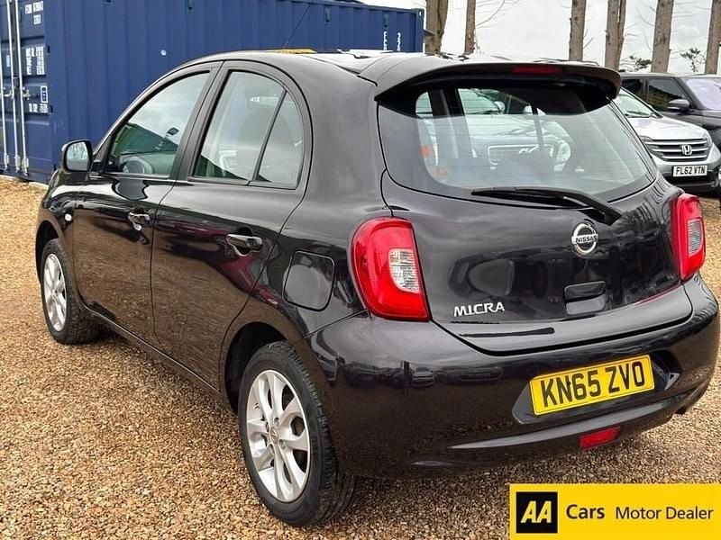 Used Nissan Micra Acenta 80 HP (58 kW) 2015 Black Hatchback