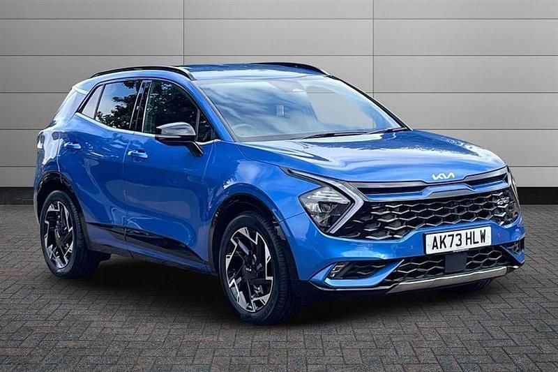 Blue Used 2023 Kia Sportage 2 SUV | £25,095 (Fair price) - Image 1/2