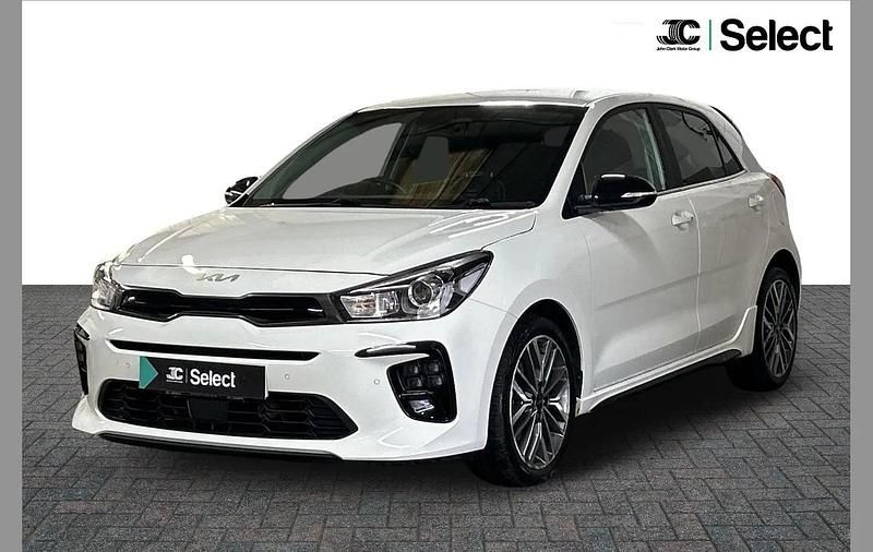 Used Kia Rio GT-Line S 117 HP (86 kW) 2023 White Hatchback