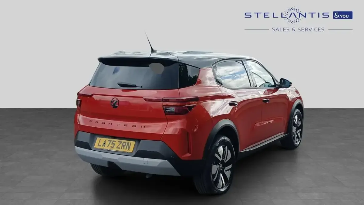 New Vauxhall Frontera 2025 Orange SUV