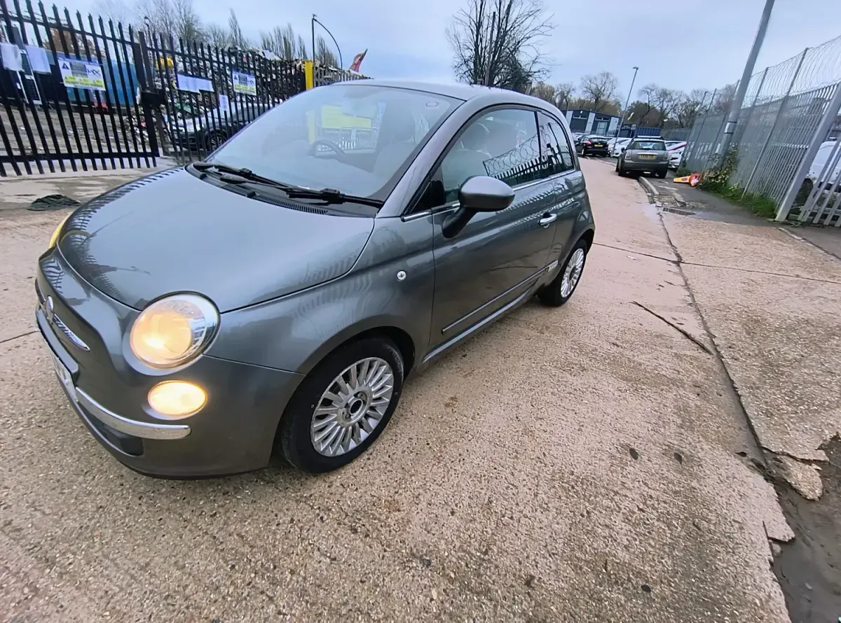 Used Fiat 500 Lounge 69 HP (50 kW) 2010 Grey Hatchback