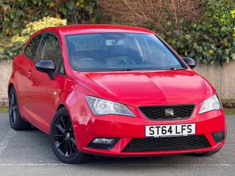 Red Used 2014 Seat Ibiza I-Tech Hatchback | £3,395 (Fair price) - Image 1/4