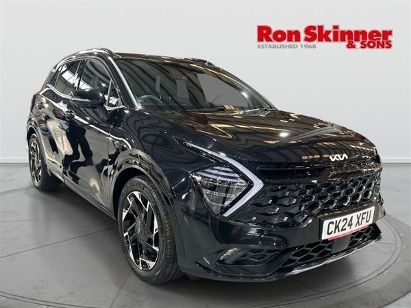 Black Used 2024 Kia Sportage GT-Line S SUV | £38,399 - Image 1/4