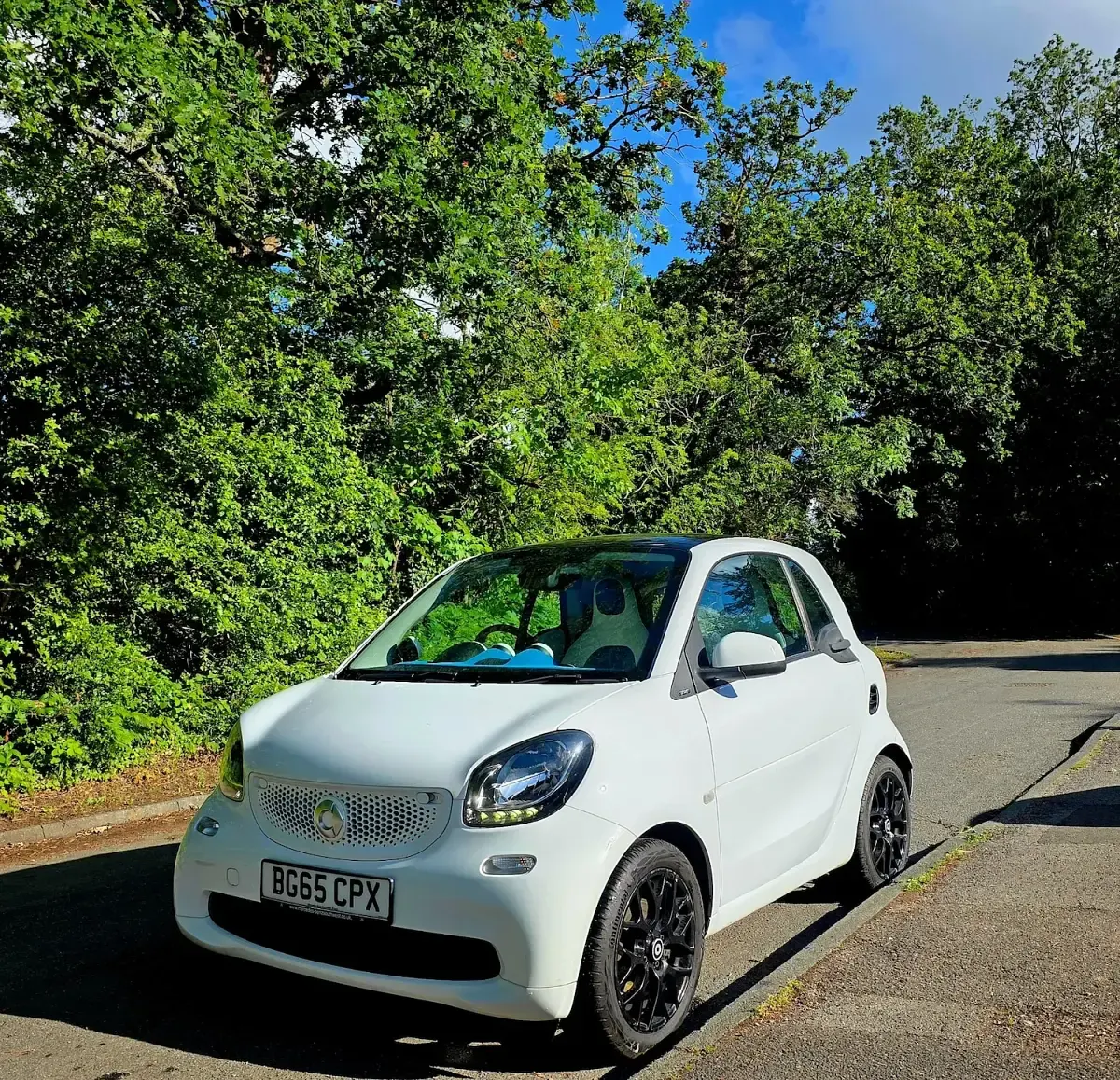 Used Smart ForTwo Coupé Premium 90 HP (66 kW) 2016 White Coupe
